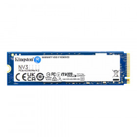 1 TB SSD (เอสเอสดี) KINGSTON NV3 - PCIe 4x4 NVMe M.2 2280 SNV3S/1000G