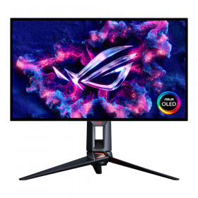 Monitor (จอมอนิเตอร์) Asus ROG Swift OLED PG27UCWM - 26.5 Inch OLED 4K 240Hz FHD 480Hz Dual Mode AMD FreeSync Premium Pro Nvidia G-Sync Compatible USB-C