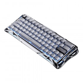 KEYBOARD (คีย์บอร์ด) GRAVASTAR MERCURY V60 PRO - GRAVASTAR UFO MAGNETIC SWITCH RGB EN/TH CHROMESILVER
