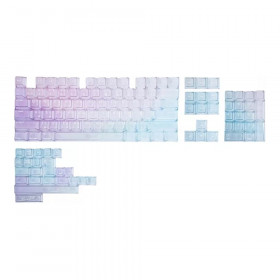 KEYCAP (คีย์แคป) GRAVASTAR CRYSTAL AURORA - 125 KEYS PBT EN/TH