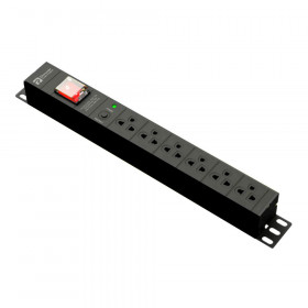 PLUG (ปลั๊กไฟ) POWERCONNEX PCX-PXC5PHTTS-TS06B 3M - 6 x OUTLET 1 x SWITCH