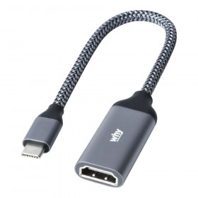 VIDEO ADAPTER (ตัวแปลงสัญญาณภาพ) WHY HB-1045 - USB-C TO HDMI