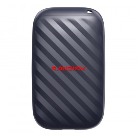 1 TB PORTABLE SSD (เอสเอสดีพกพา) SANDISK PORTABLE DRIVE - BLACK SDSSDE10-1T00-G25