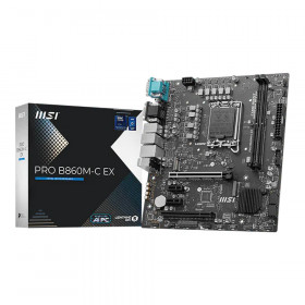 MAINBOARD (เมนบอร์ด) MSI PRO B860M-C EX - INTEL SOCKET 1851 DDR5 MICRO-ATX