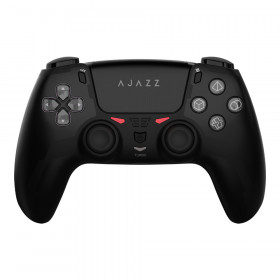 WIRELESS CONTROLLER (คอนโทรลเลอร์ไร้สาย) AJAZZ GP100PS - WIRE + BLUETOOTH BLACK GP100PS-W24BT-K
