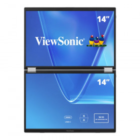 Portable Monitor (จอมอนิเตอร์พกพา) Viewsonic VG1457 - 14 Inch IPS WUXGA 60Hz USB-C