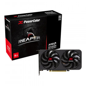 VGA (การ์ดแสดงผล) POWERCOLOR REAPER AMD RADEON RX 9050 8GB GDDR6