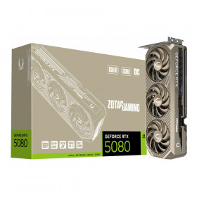 VGA (การ์ดแสดงผล) ZOTAC GAMING GEFORCE RTX 5080 SOLID CORE OC - 16GB GDDR7 ZT-B50800J2S-10P
