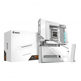 MAINBOARD (เมนบอร์ด) GIGABYTE X870 AORUS STEALTH ICE (REV.1.1) - AMD SOCKET AM5 DDR5 ATX