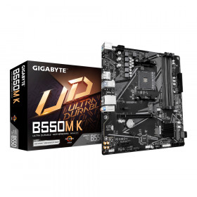MAINBOARD (เมนบอร์ด) GIGABYTE B550M K (REV.1.2) - MICRO-ATX DDR4 MICRO-ATX