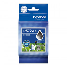 INK (หมึกสำหรับเครื่องพิมพ์) BROTHER LC572XLBK - BLACK