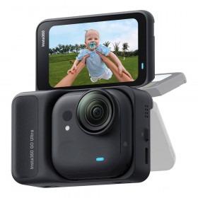 ACTION CAMERA (กล้องแอคชั่น) INSTA360 GO ULTRA - CREATOR BUNDLE MIDNIGHT BLACK