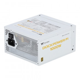 POWER SUPPLY (อุปกรณ์จ่ายไฟ) THERMALTAKE DOCKPOWER FI SNOW 1000W - 1000W 80 PLUS GOLD ATX WHITE