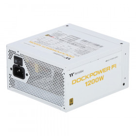 POWER SUPPLY (อุปกรณ์จ่ายไฟ) THERMALTAKE DOCKPOWER FI SNOW 1200W - 1200W 80 PLUS GOLD ATX WHITE