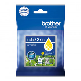 INK (หมึกสำหรับเครื่องพิมพ์) BROTHER LC572XLY - YELLOW