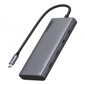 USB DOCK (ยูเอสบีด็อก) UGREEN CM639 - 8-IN-1 USB-C HUB 35625