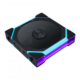 CASE FAN (พัดลมเคส) LIAN LI UNI FAN SL FLEX 120 REVERSE - 120MM ARGB PWM BLACK