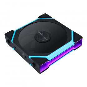 CASE FAN (พัดลมเคส) LIAN LI UNI FAN SL FLEX 120 - 120MM ARGB PWM BLACK 12SL1F1B