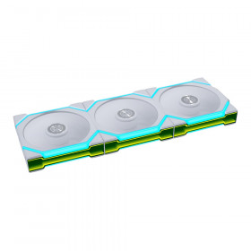 CASE FAN (พัดลมเคส) LIAN LI UNI FAN SL FLEX 120 - 120MM ARGB PWM WHITE 12SL1F3W 3-PACK
