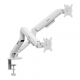 MONITOR ARM (ขาตั้งจอ) ERGONOZ ZIMPLEX TWIN - WHITE EGN-ZIMPLEX-D-W