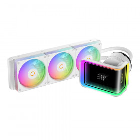 CPU LIQUID COOLER (ระบบระบายความร้อนด้วยน้ำ) OCYPUS DELTA L36 ELITE ARGB DIGITAL - WHITE DELTA-L36-WH3AAWDN00E-GL