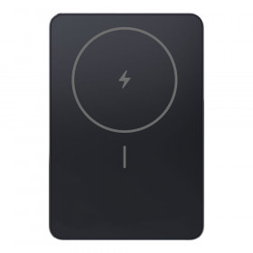 POWER BANK (พาวเวอร์แบงค์) XIAOMI SUPER SLIM MAGNETIC - 5000mAh BLACK BHR08PITH