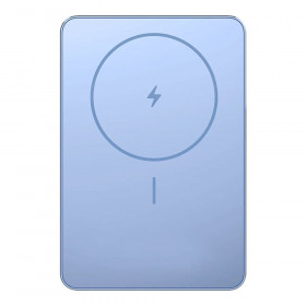 POWER BANK (พาวเวอร์แบงค์) XIAOMI SUPER SLIM MAGNETIC - 5000mAh BLUE BHR08PKTH