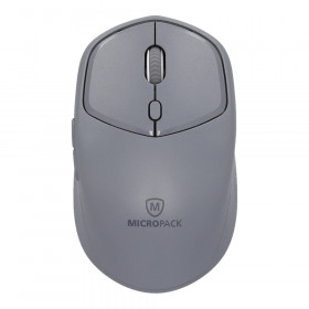 WIRELESS MOUSE (เมาส์ไร้สาย) MICROPACK WIRELESS MOUSE ANTIBACTERIAL MP-726W (GREY)