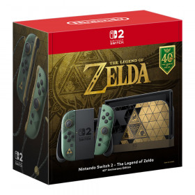 GAME CONSOLE (เครื่องเล่นเกม) NINTENDO SWITCH 2 THE LEGEND OF ZELDA - 40TH ANNIVERSARY EDITION