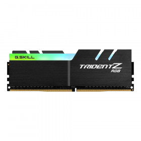16GB (16GBx1) DDR4 3200MHz RAM (หน่วยความจำ) G.SKILL TRIDENT Z RGB DDR4 - INTEL XMP CL16 BLACK F4-3200C16S-16GTZR
