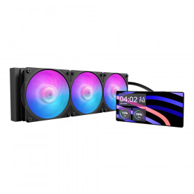 CPU LIQUID COOLER (ระบบระบายความร้อนด้วยน้ำ) COOLER MASTER MASTERLIQUID CORE LCD 6 INCH 360 ARGB - BLACK MLW-D36M-A24PA-L1