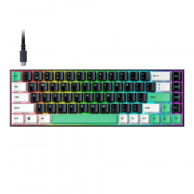 KEYBOARD (คีย์บอร์ด) RAZER RECLUSA X MINI 65 - RAZER ORANGE TACTILE MECHANICAL SWITCH GEN-3 CHROMA RGB EN BLACK
