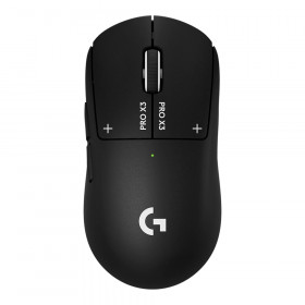 WIRELESS MOUSE (เมาส์ไร้สาย) LOGITECH G PRO X3 SUPERSTRIKE - MIDNIGHT BLACK