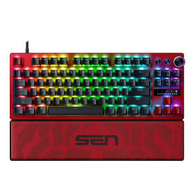 KEYBOARD (คีย์บอร์ด) RAZER HUNTSMAN V3 PRO TENKEYLESS 8KHZ - RAZER ANALOG OPTICAL SWITCH GEN-2 CHROMA RGB EN SENTINELS EDITION
