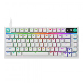 KEYBOARD (คีย์บอร์ด) LOGITECH G G316 X 75 - TACTILE SWITCH RGB EN WHITE