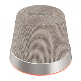 BLUETOOTH SPEAKER (ลำโพงบลูทูธ) MOMAX 1-VIBE MOOD - MAGNETIC WIRELESS SPEAKER TITANIUM