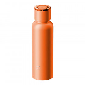 BLUETOOTH SPEAKER (ลำโพงบลูทูธ) MOMAX 1-VIBE BOTTLE - MAGNETIC WIRELESS SPEAKER FLASK SOLAR ORANGE