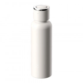 BLUETOOTH SPEAKER (ลำโพงบลูทูธ) MOMAX 1-VIBE BOTTLE - MAGNETIC WIRELESS SPEAKER FLASK WHITE