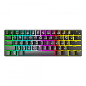 KEYBOARD (คีย์บอร์ด) NEOLUTION FURY - BLUE SWITCH RGB EN/TH BLACK