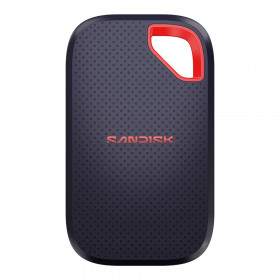 500 GB PORTABLE SSD (เอสเอสดีพกพา) SANDISK EXTREME - BLACK SDSSDE70-500G-G25