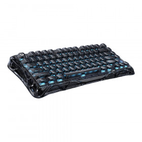 KEYBOARD (คีย์บอร์ด) GRAVASTAR MERCURY V75 LITE - CUSTOM GRAVASTAR BLACKCORE SWITCH RGB EN ONYX CRYSTAL
