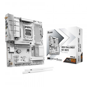 MAINBOARD (เมนบอร์ด) ASROCK B850 CHALLENGER WIFI WHITE - AMD SOCKET AM5 DDR5 ATX
