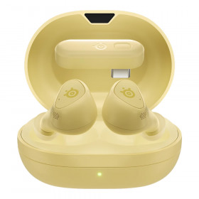 TRUE WIRELESS HEADPHONE (หูฟังทรูไวร์เลส) STEELSERIES ARCTIS GAMEBUDS - 2.4GHz BLUETOOTH PC PLAYSTATION YUZU