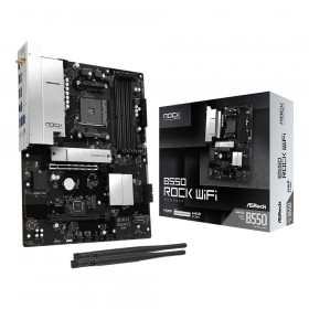 MAINBOARD (เมนบอร์ด) ASROCK B550 ROCK WIFI - AMD SOCKET AM4 DDR4 ATX