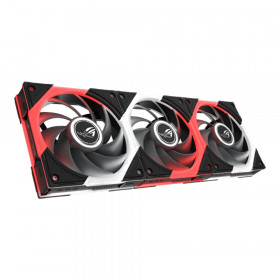 CASE FAN (พัดลมเคส) ASUS ROG EURUX GR120 ARGB - 120MM ARGB PWM BLACK 3-PACK