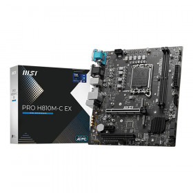 MAINBOARD (เมนบอร์ด) MSI PRO H810M-C EX - INTEL SOCKET 1851 DDR5 MICRO-ATX