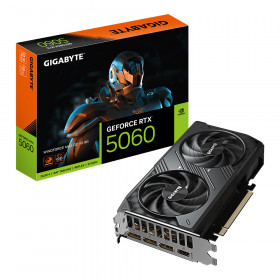 VGA (การ์ดแสดงผล) GIGABYTE GEFORCE RTX 5060 WINDFORCE MAX OC V2 8G - 8GB GDDR7