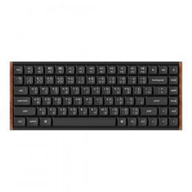 WIRELESS KEYBOARD (คีย์บอร์ดไร้สาย) KEYCHRON K3 HE - ULTRA-FAST LIME LOW-PROFILE MAGNETIC SWITCH RGB EN/TH BLACK K3H-F1-TH