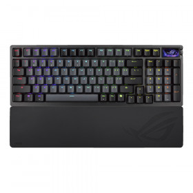 WIRELESS KEYBOARD (คีย์บอร์ดไร้สาย) ASUS ROG AZOTH 96 HE - ROG HFX V2 MAGNETIC SWITCH ROG HFX V2 MAGNETIC SWITCH RGB EN BLACK M902