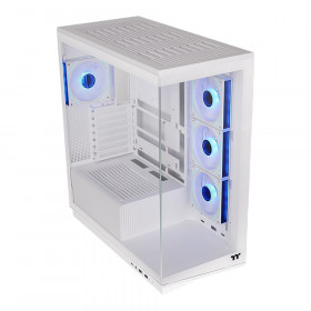 CASE (เคส) THERMALTAKE STAGE 450 TG ARGB SNOW - ATX WHITE